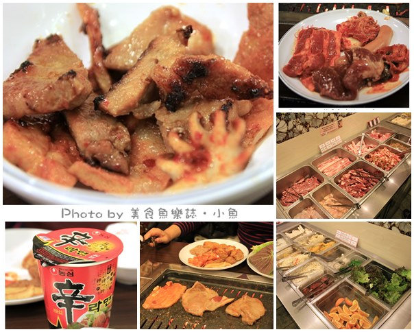 【韓國釜山】西面站self bar쎌빠9900韓式烤肉吃到飽 @魚樂分享誌